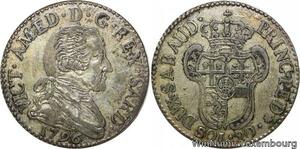 R9412 Italy Sovoia 20 Soldi Victor Amedée III 1796 Silver -> Make offer