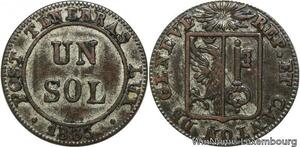 R9420 Switzerland Swiss Cantons Geneva Sol 1833 -> Make offer