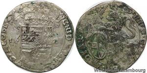 R9441 Spanish Netherlands Brabant Escalin Philip IV 1623 Lis Brussels Silver