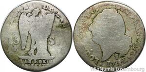 R9478 Constitution 15 Sols Louis XVI an 3 1791 I Limoges 2nd semestre Silvee