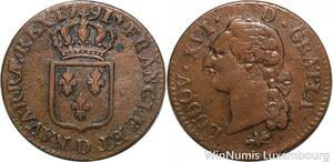 R9482 Rare Sol Louis XVI 1791 D Lyon 1er Sem -> Make offer