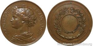 R9578 Médaille Marianne République Française Bertrand Circa 1890 SUP ->M offer