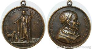 R9579 Medaglia Papal Vatican Retraite Leo XIII Pastor Bonvs 1843 AU >Offer