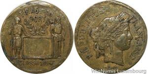 R9593 Médaille Cérès Tirage au Sort Classe 1894 -> Make Offer