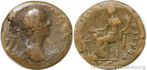 R9603 Roman Empire Sestercius Lucilla Daughter M. Aurelius 164 167 Rome Child