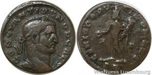 R9620 Roman Empire Follis Nummus Constantius I 296 297 Trier -> Make Offer