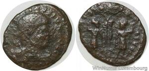 R9641 Roman Empire Follis Constantin Ier Le Grand 336 337 Gloria Exercitus