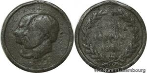 R9714 Médaille Deux Portraits Roi Kings 1864 Plomb A identifier -> Make Offer
