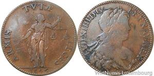 R9733 Jeton Louis XIV Réforme de la Justice 1645 -> Make Offer