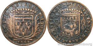R9737 Rare Jeton Nantes Louis Macé Sieur de la Roche 1663 -> Make offer