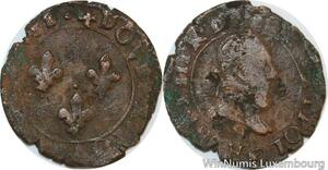 R9768 Double Tournois Henri III 1588 9 Rennes -> Make Offer
