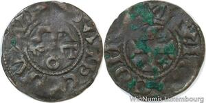 R9798 Comté d'Anjou Denier Foulques V 1109 1129 Argent -> Make Offer