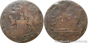 R9830 British India Madras Presidency 10 Cash 1808 Sans listel -> Make Offer