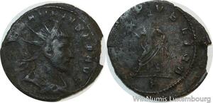 R9858 Roman Empire Claude II Le Gothique 268 269 Publica P Milan Décentrée