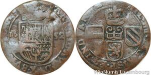 R9925 Belgium Spanish Netherlands 1 Liard Felipe IV 1652 Tournai -> Make Offer