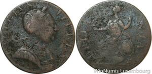 R9970 United Kingdom 1/2 Penny George III 1770 1775 -> Make Offer