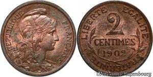 S1103 France 2 Centimes Dupuis 1902 UNC -> Make offer