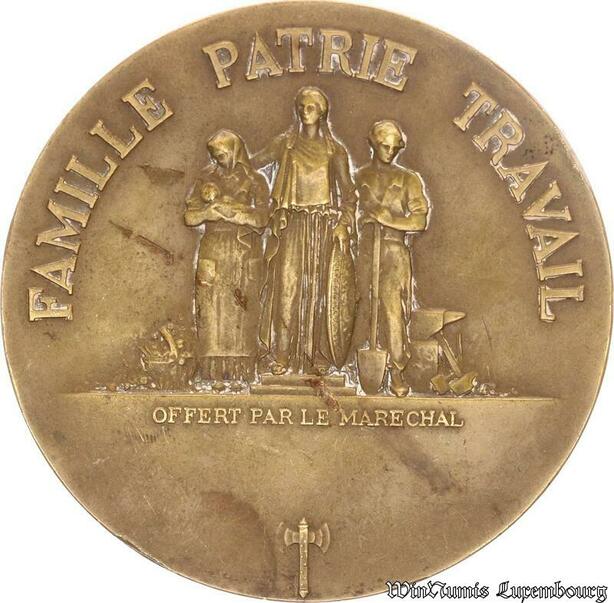 III REPUBLIC Médaille, Courage Patrie et Moralité fme_683950 Medals