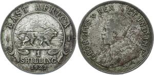 O2679 East Africa Shilling George V 1922 Silver ->Make offer