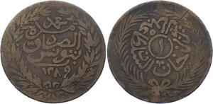 O2718 Tunisie Kharub Sultan Abdul Aziz 1289 1872 ->Make offer