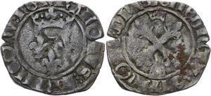 O2804 Rare Duc Bourgogne Florette Charles VI 2e émission Troyes ->Make offer