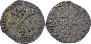 O2805 Douzain aux deux C couronnés Charles IX 157? E Tours ->Make offer