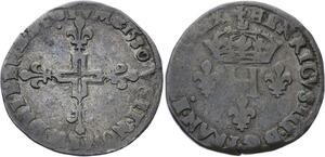 O2810 Double Sol Parisis Henri III 1580 A Paris ->Make offer