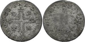 O2836 30 Deniers XXX Deniers Louis XIV aux 2 L couronnes AA Metz ->Make offer