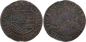 O2854 Rare R3 Sedan Liard Henri de la Tour D'Auvergne 1614 Raucourt