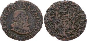 O2887 Boisbelle Double Tournois Maximilien Ier 1636 Henrichemont ->Make offer