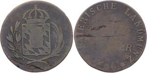 O2993 German States Bavaria Kreuzer Maximilian IV Jose 1806 ->Make offer