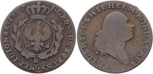 O3098 Poland Prussia 1 Grossus Friedrich Wilhelm II 1797 B ->Make offer