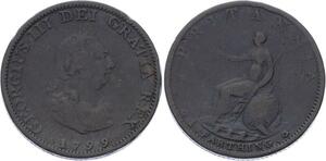 O3165 Great Britain Farthing Georges III 1799 ->Make offer