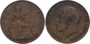 O3202 Great Britain Penny George V 1921 ->Make offer