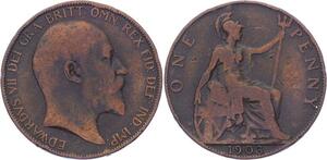 O3214 Great Britain Penny Edwardvs VII 1903 ->Make offer