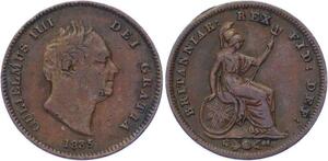 O3223 Great Britain 1/3 Farthing William IV 1835 ->Make offer