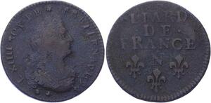 O3254 Rare R2 Liard Louis XIV 1694 N Montpellier -> Make offer