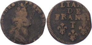 O3258 Rare R3 Liard de France Louis XIV T Nantes -> Make offer
