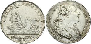 O3303 Rare Jeton USA Amerique Louis XVI Colonies Francaises Argent TTB+ ->MO