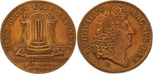 O3317 Jeton Louis XIV Chambre aux Deniers 1695 aqueduc ->Make offer