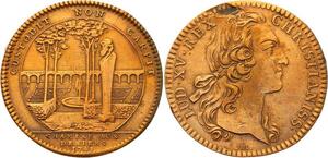O3327 Jeton Louis XV Chambre Deniers 1748 SUP ->Make offer