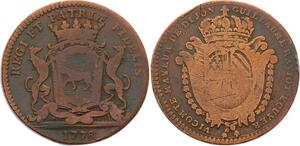 O3357 Jeton Louis XVI Dijon Maire Vicomte Guillaume Raviot 1778 ->Make offer