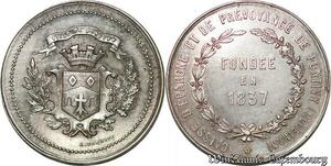 S7561 Médaille Jeton Caisse Epargne Pontivy Morbihan 1837 Argent