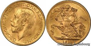 AA800 United Kingdom Sovereign George VI 1909 Diverses Years Or Gold 2nd Choice