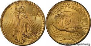 AA808 United States 20 Dollars Liberty Diverses Years Or Gold AU