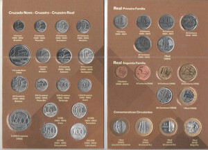 Brazil - Complet Album for Brazilian Coins 1989-2026 - 003