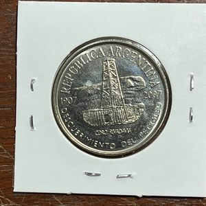 Argentina Coin 2 Pesos 2007 - Copper-Nickel - KM# 145 - EB2004