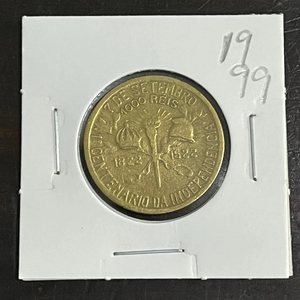 Coin 1000 Reis 1922 Brazil - Aluminum-Bronze - KM# 522 - eb1999