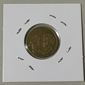 Brazil Coin 10 Centavos 2001 - Brass plated Steel - KM# 649 - eb1518