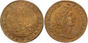 O3517 Rare R2 Jeton Louis XIV Partout La Victoire Suit SUP ->M offre